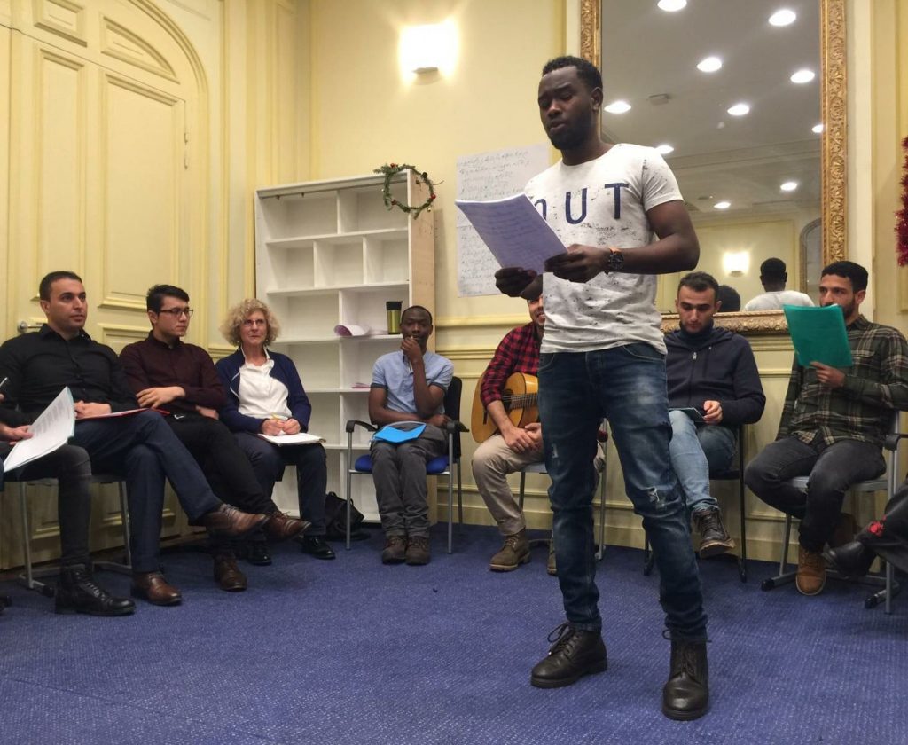 Soirée poésie à JRS France
